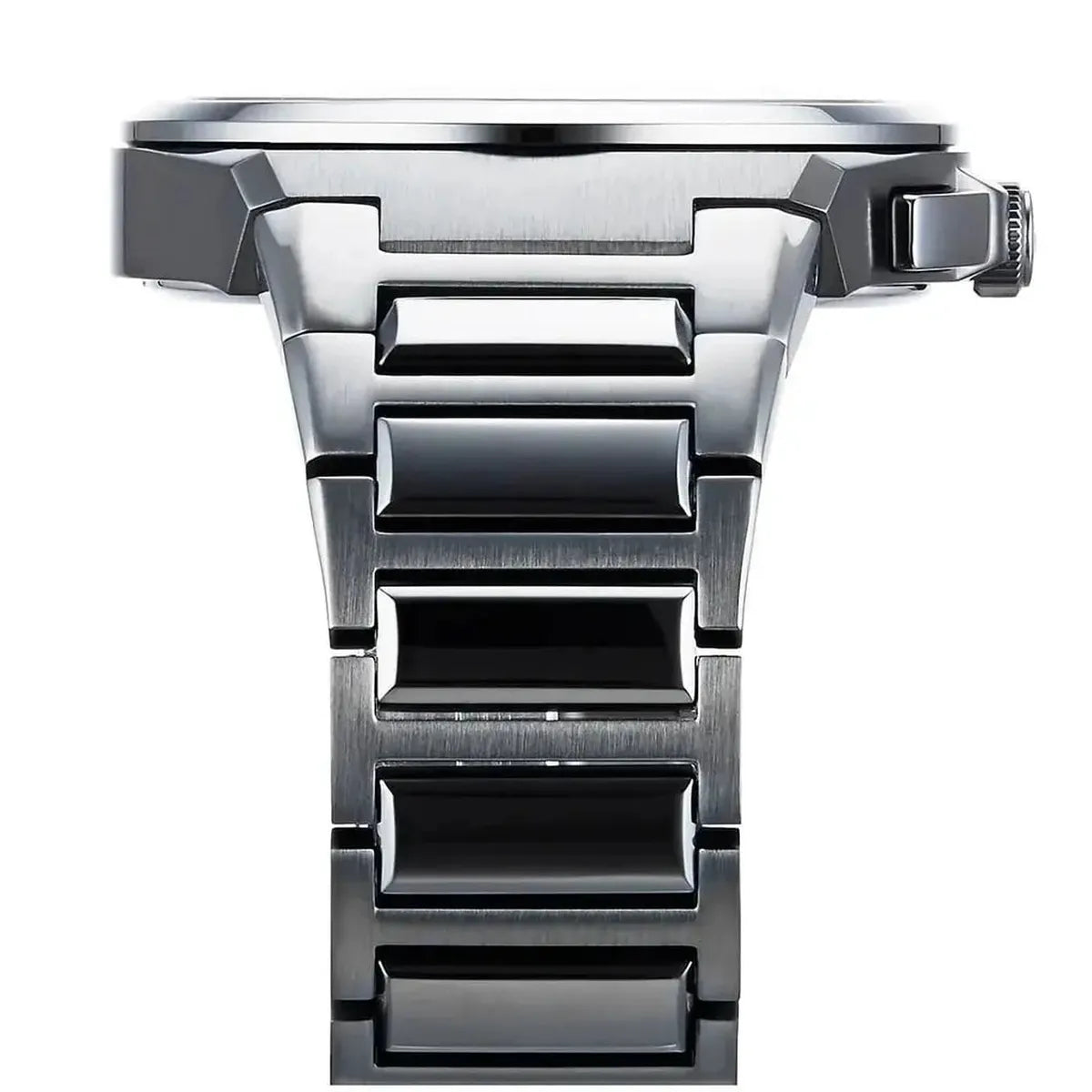 Hugo Boss 1513996 Steer Chronograph Quartz Grey Dial Grey Steel Strap Watch For Men Hugo Boss