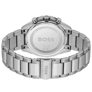 Hugo Boss 1514015 Cloud Chronograph Blue Dial Silver Steel Strap Watch For Men Hugo Boss