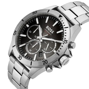 Hugo Boss 1514057 Mens Troper Chrono Watch Black Dial Hugo Boss