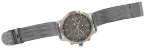 Tommy Hilfiger 1782304 Blake Quartz Grey Dial Silver Mesh Bracelet Watch for Men Tommy Hilfiger
