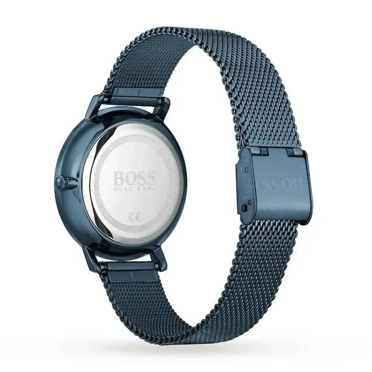 Hugo Boss 1502518 Infinity Blue Dial Blue Mesh Bracelet Watch for Women Hugo Boss