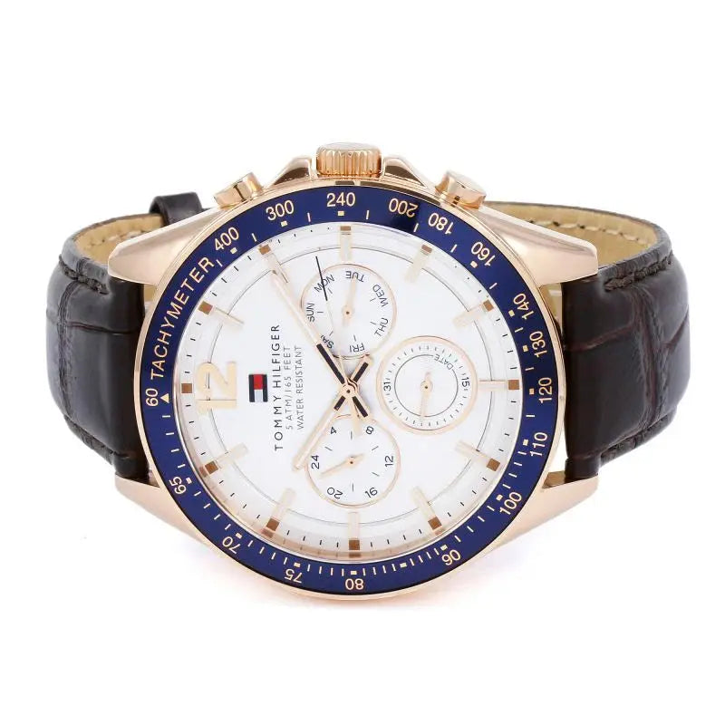 Tommy Hilfiger 1791118 Men's Luke Brown Chronograph Watch Tommy Hilfiger