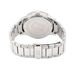 Tommy Hilfiger 1791293 Keagan Blue Dial Silver Steel Strap Watch for Men Tommy Hilfiger
