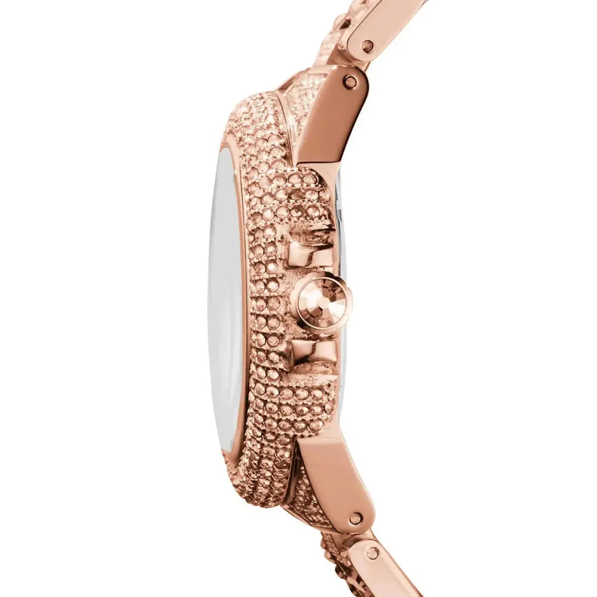 Michael Kors MK5862 Camille Crystal Rose Gold Dial Rose Gold Steel Strap Watch for Women Michael Kros