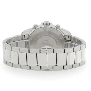 Emporio Armani AR6091 Sportivo Chronograph Blue Dial Silver Steel Strap Watch For Men Emporio Armani