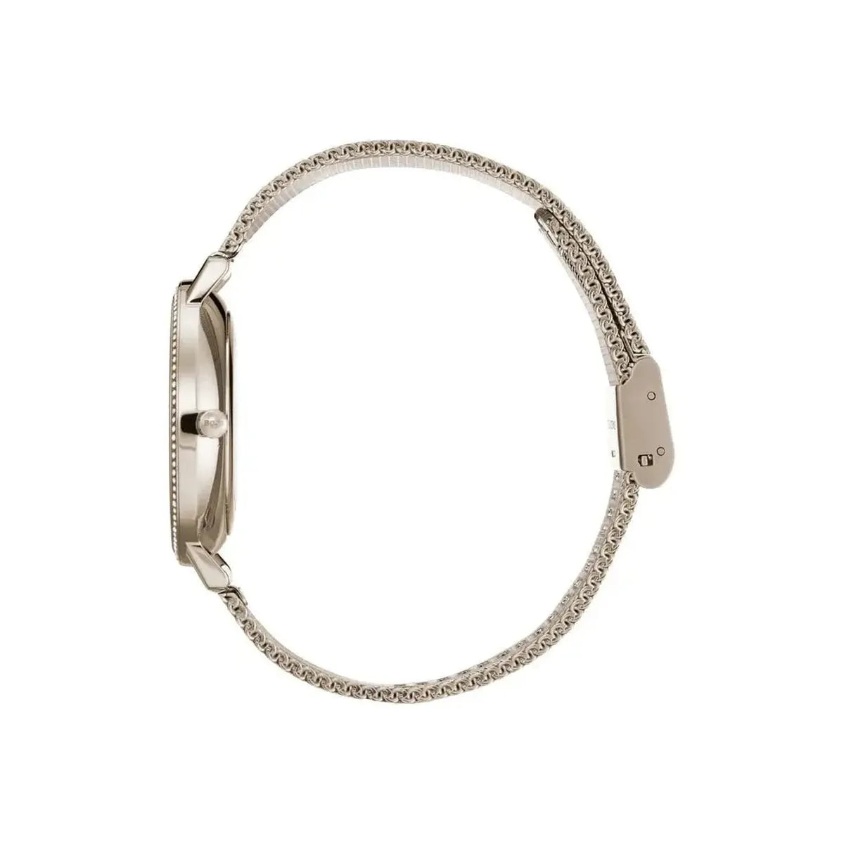 Hugo Boss 1502519 Infinity Carnation Gold Dial Gold Mesh Bracelet Watch for Women Hugo Boss