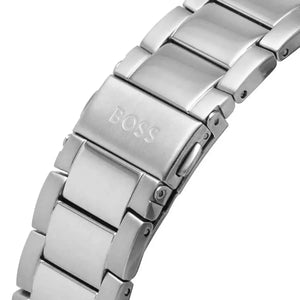 Hugo Boss 1513951 Volane Grey Dial Silver Steel Strap Watch for Men Hugo Boss