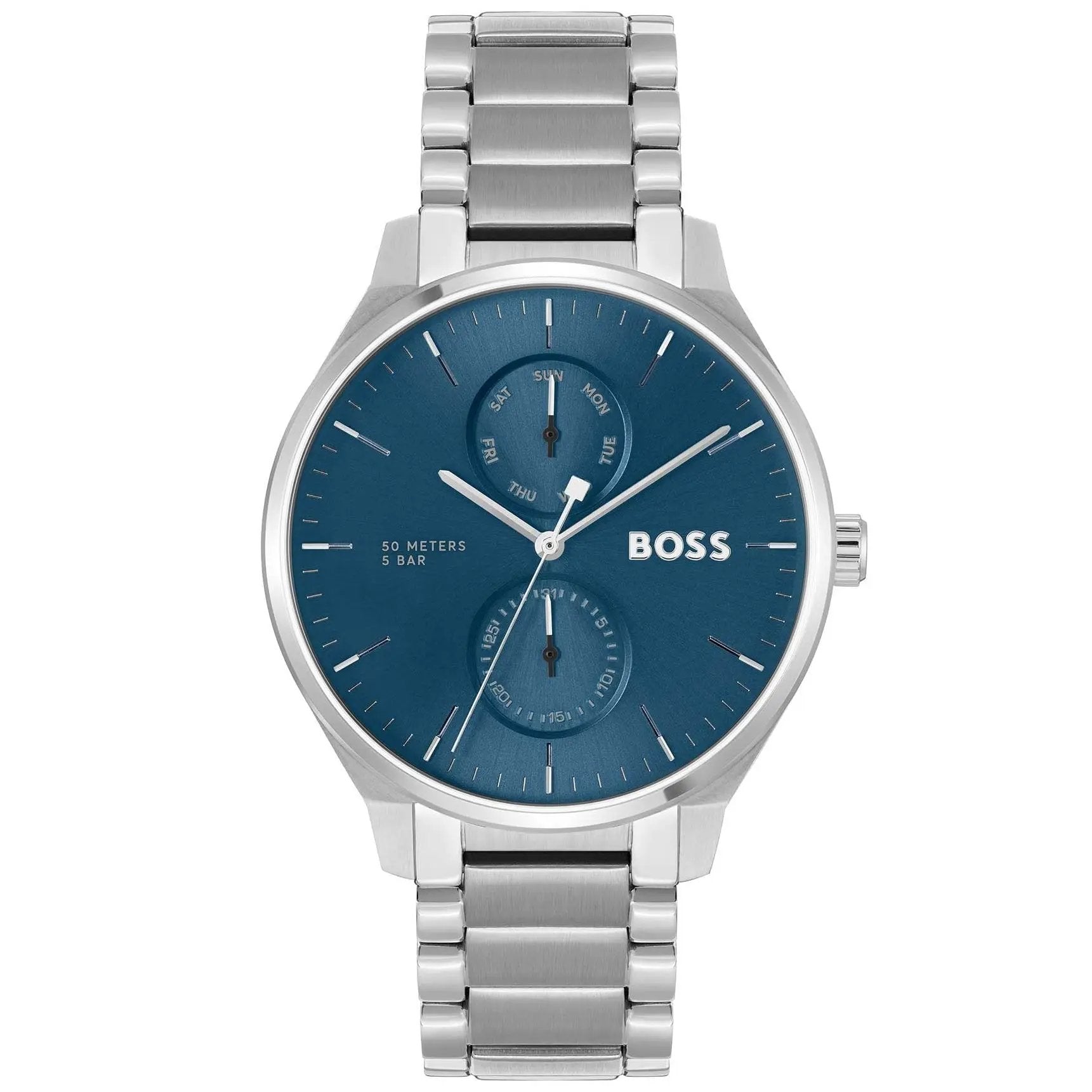 Hugo Boss 1514106 Tyler Stainless Steel Quartz 43mm Men’s Watch Hugo Boss