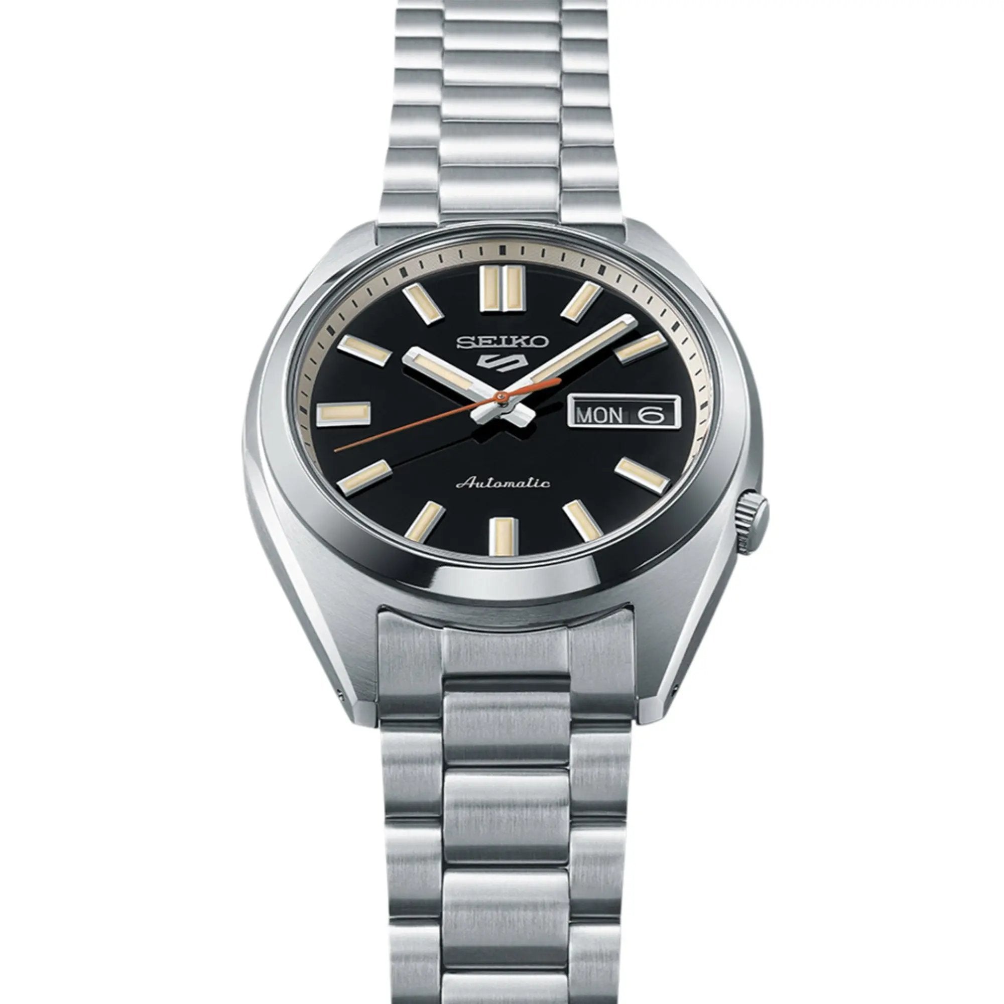 Seiko SRPK89K1 5 Sports SNXS ‘Deep black wash’ Classic Sports Mens Watch Seiko