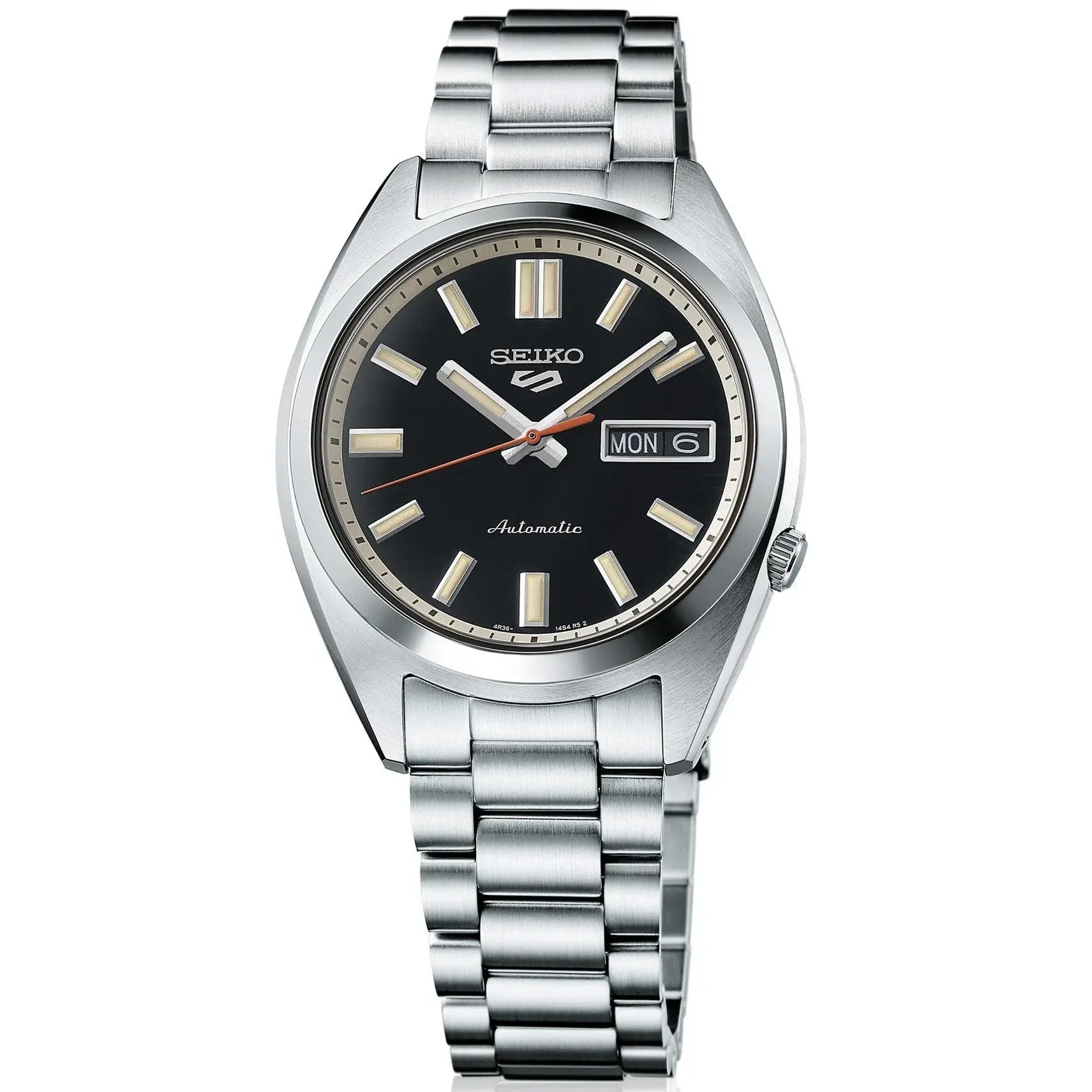 Seiko SRPK89K1 5 Sports SNXS ‘Deep black wash’ Classic Sports Mens Watch Seiko