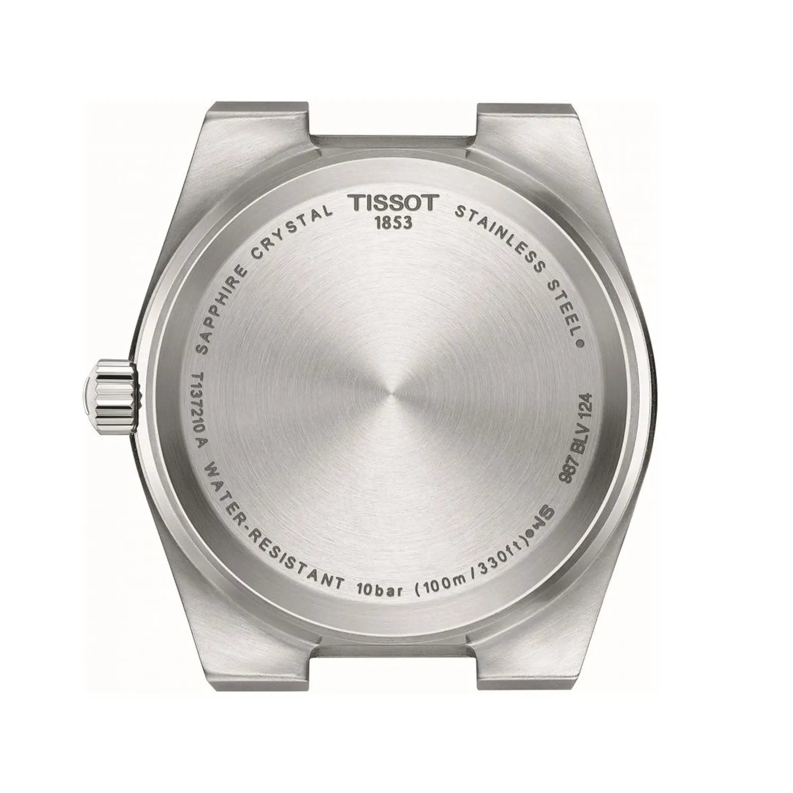 Tissot T137.210.11.351.00 PRX 35mm Unisex Watch Pale Blue Dial Steel Bracelet Tissot