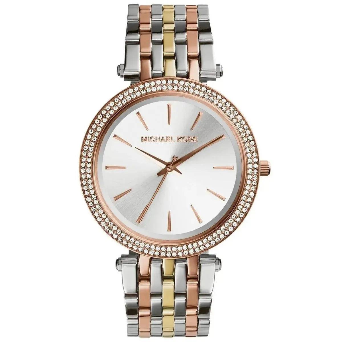 Michael Kors MK3203 Darci Tri-Tone Women’s Watch Michael Kros