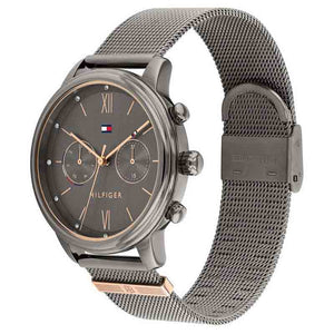 Tommy Hilfiger 1782304 Blake Quartz Grey Dial Silver Mesh Bracelet Watch for Men Tommy Hilfiger