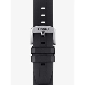 Tissot T120.417.17.051.02 Seastar 1000 Chronograph Black Dial Black Rubber Strap Watch For Men Tissot