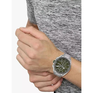 Hugo Boss 1513951 Volane Grey Dial Silver Steel Strap Watch for Men Hugo Boss