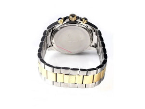 Hugo Boss 1512960 Ikon Chronograph Silver Dial Two Tone Steel Strap Watch for Men Hugo Boss