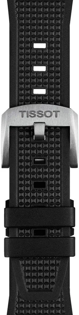 Tissot T137.410.17.051.00 PRX Black Dial Black Rubber Strap Watch For Men Tissot