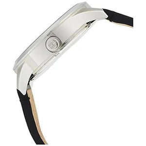 Tommy Hilfiger 1791641 Spencer Skeleton Black Dial Black Leather Strap Watch for Men Tommy Hilfiger