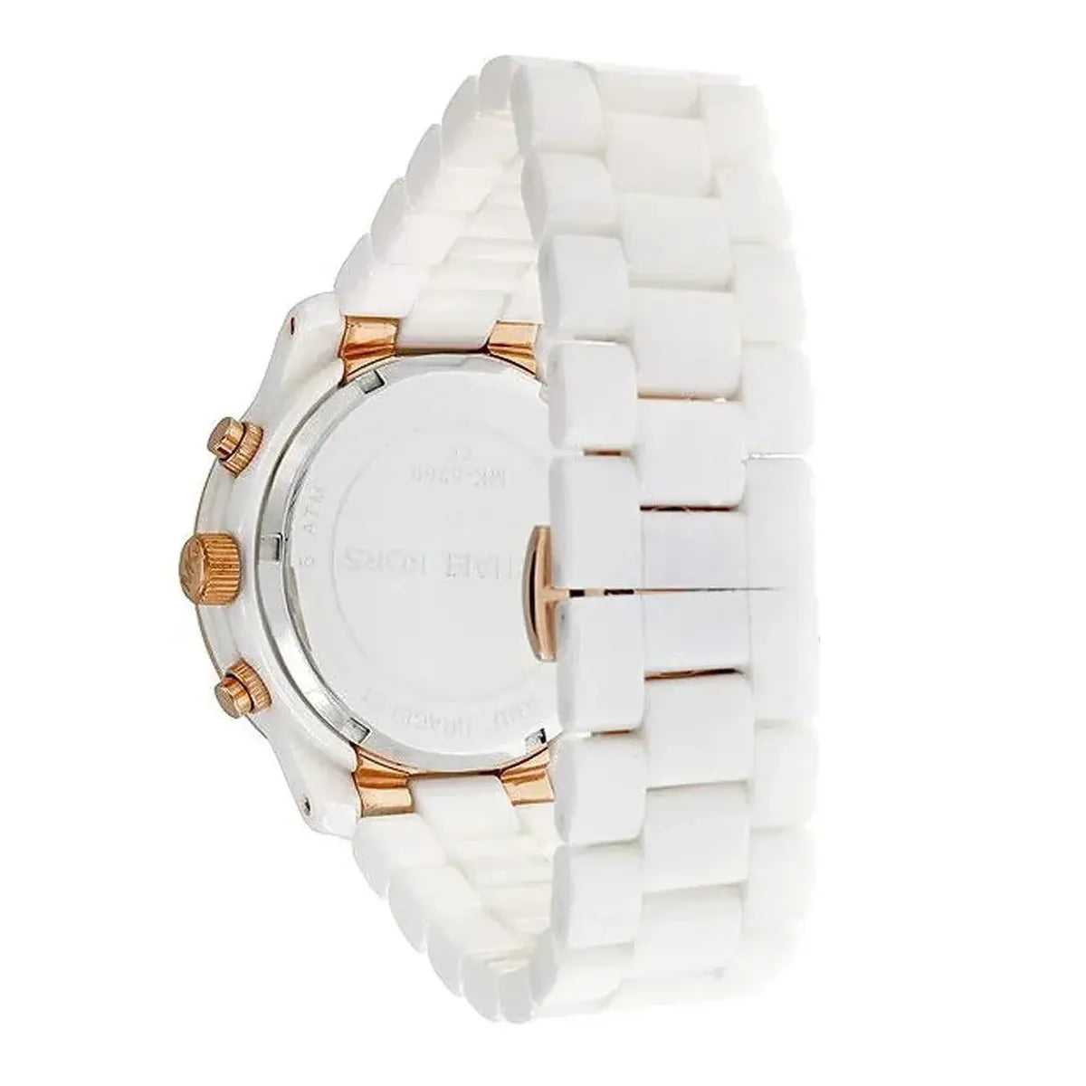 Michael Kors MK5269 Ceramic White Dial White Steel Strap Watch for Women Michael Kros
