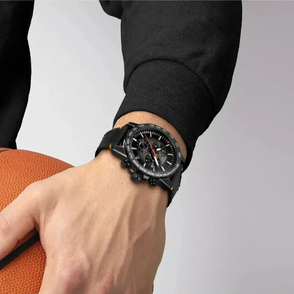 Tissot T125.617.36.081.00 Supersport Chrono Grey Dial Black Nylon Strap Watch For Men Tissot