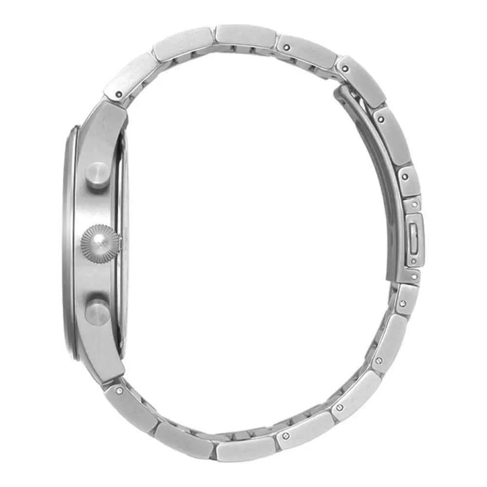 Hugo Boss 1513712 Pioneer Black Dial Silver Steel Strap Watch for Men Hugo Boss