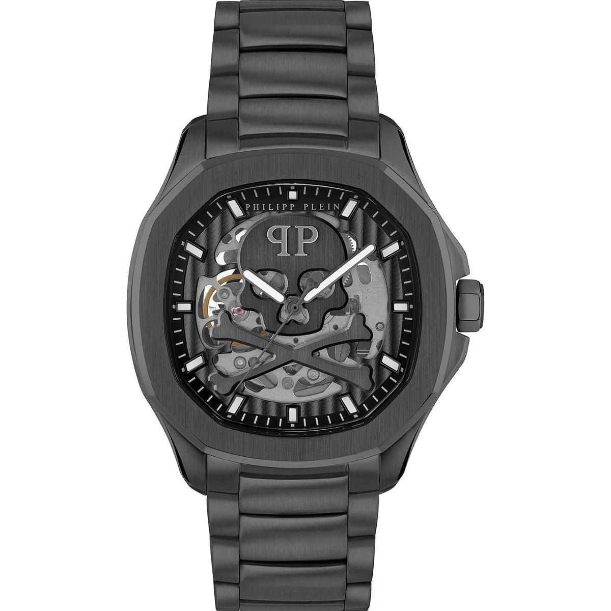 Philipp Plein The $keleton $pectre PWRAA0423 Men's Watch – 42mm Black Dial Stainless Steel