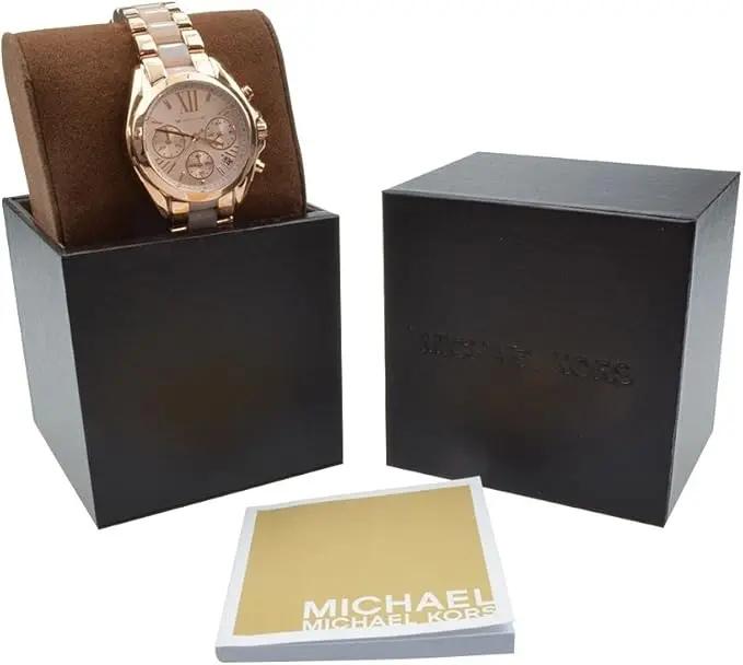 Michael Kors MK6066 Bradshaw Mini Chronograph Women’s Watch Michael Kros
