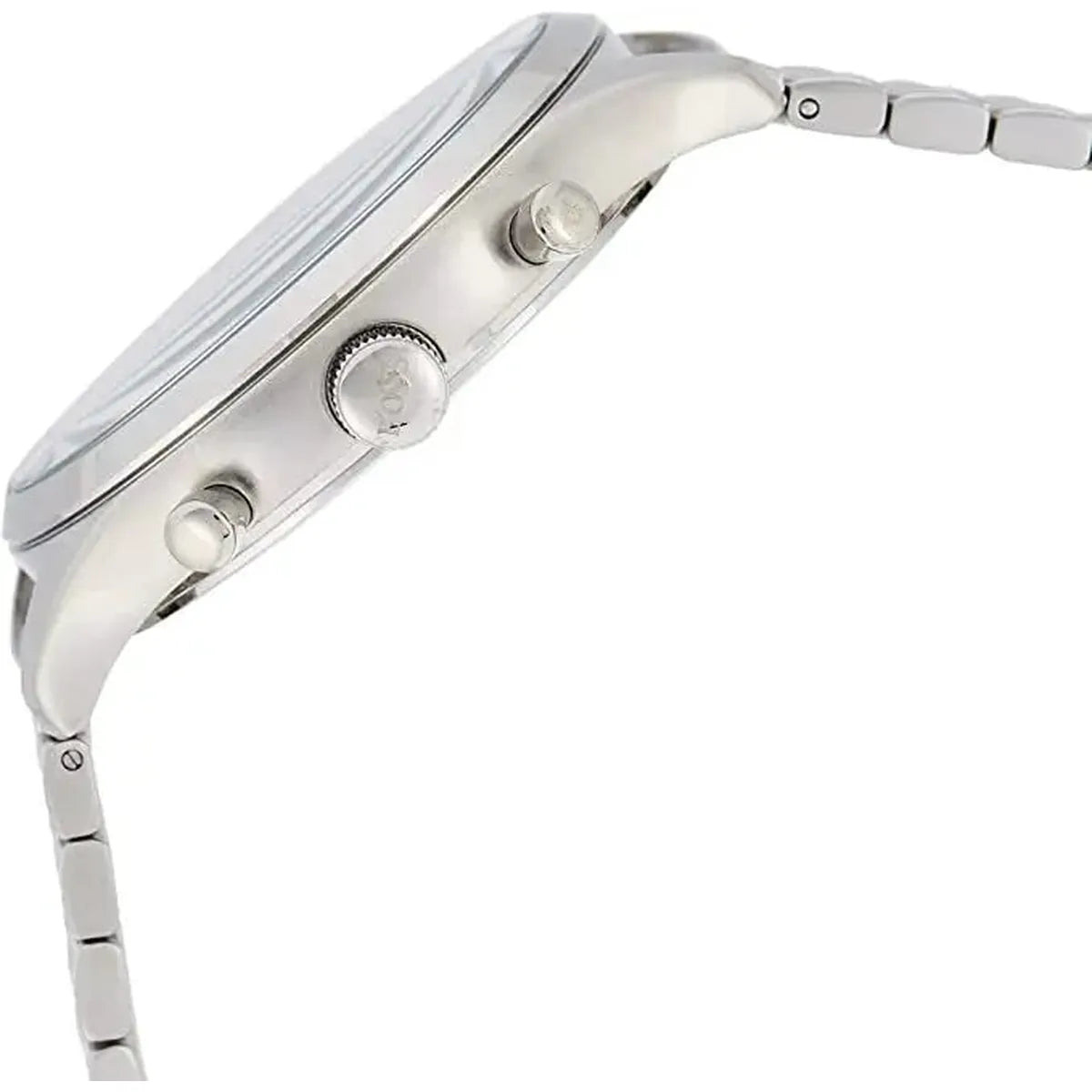 Hugo Boss 1513652 Companion Black Dial Silver Steel Strap Watch for Men Hugo Boss