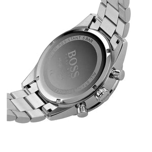 Hugo Boss 1513850 Pilot Blue Dial Silver Steel Strap Watch for Men Hugo Boss