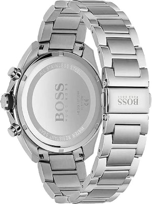 Hugo Boss 1513857 Chronograph Quartz Watch for Men with Silver Stainless Steel Bracelet Hugo Boss