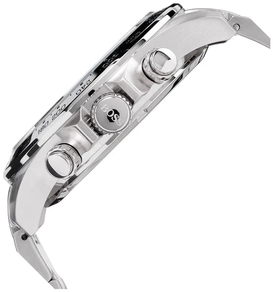 Hugo Boss 1513755 Hero Sport Blue Dial Silver Steel Strap Watch for Men Hugo Boss