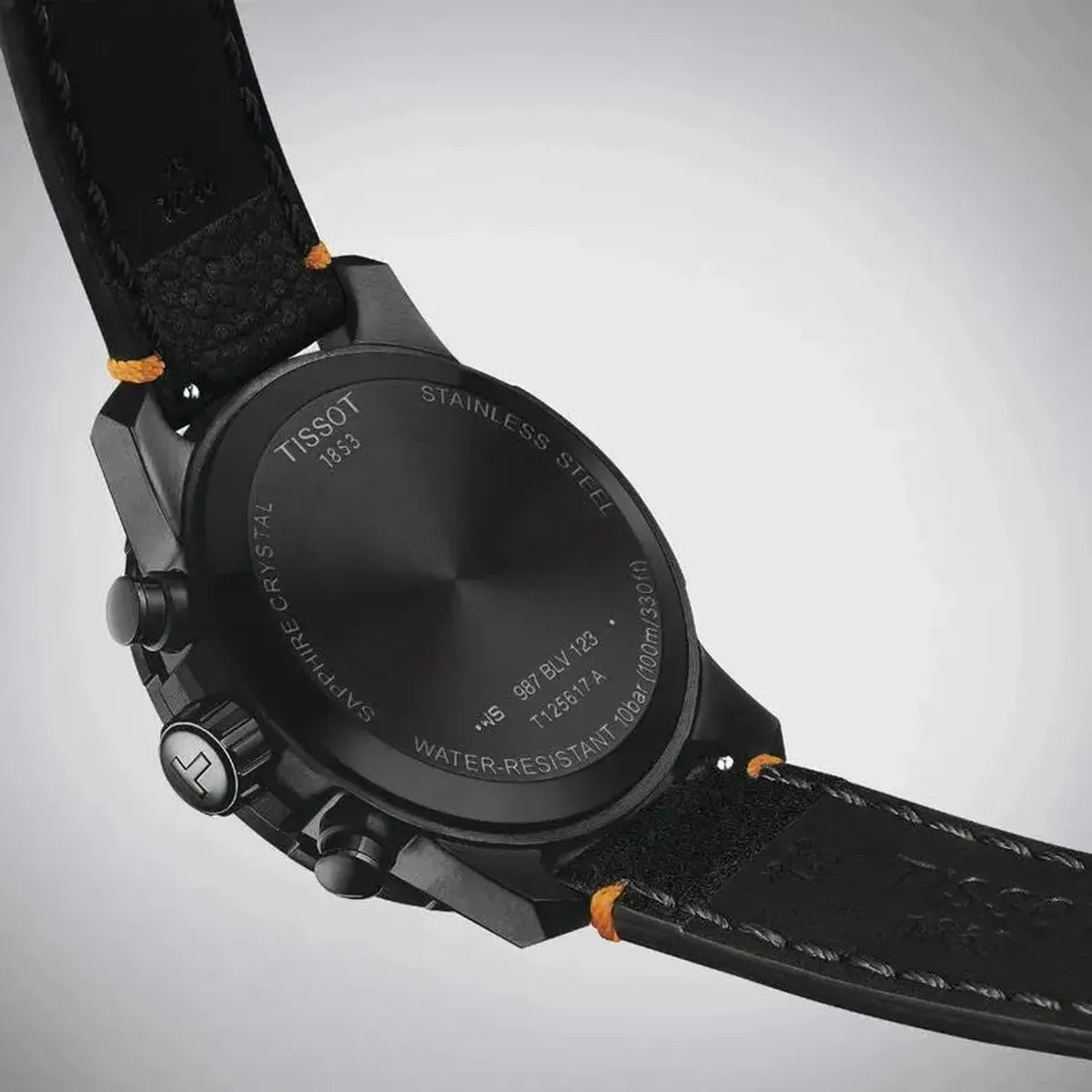 Tissot T125.617.36.081.00 Supersport Chrono Grey Dial Black Nylon Strap Watch For Men Tissot