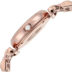 Emporio Armani AR11316 Gianni T-Bar Mother of Pearl Dial Rose Gold Steel Strap Watch For Women Emporio Armani