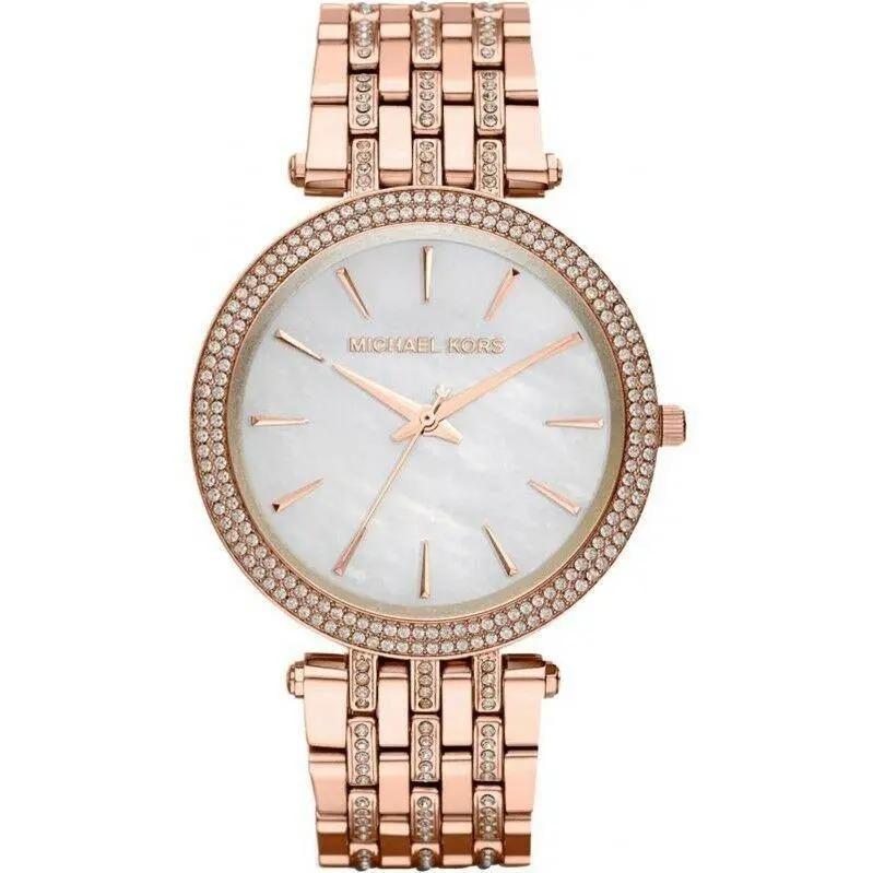 Michael Kors MK3220 Ladies Darci Rose Gold Glitz Watch Michael Kros