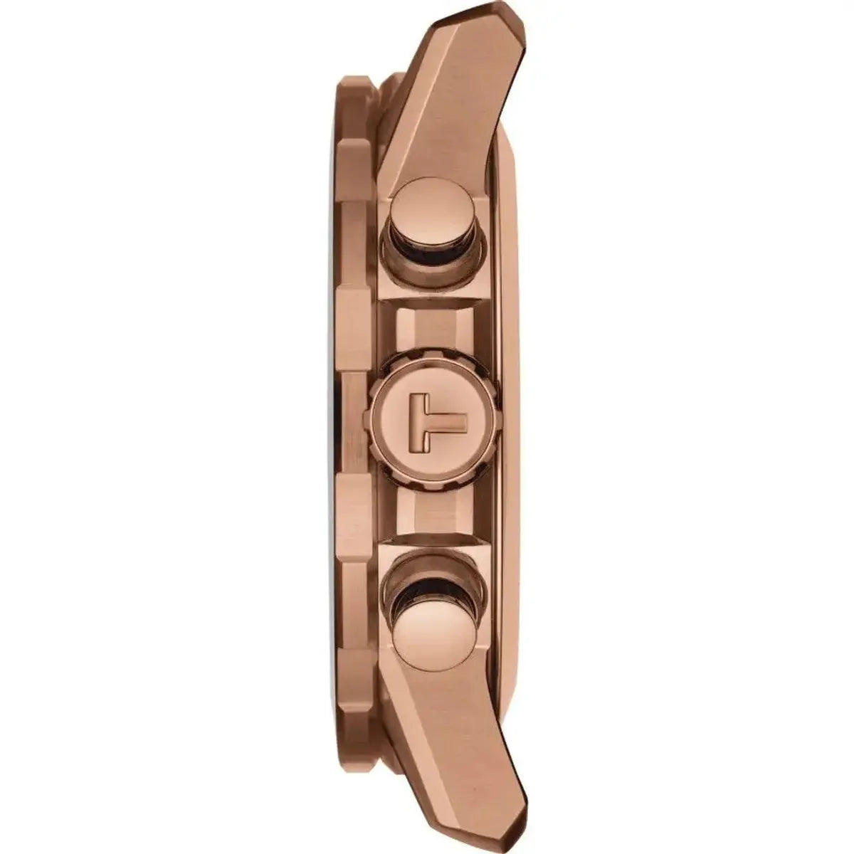 Tissot T125.617.36.051.00 Supersport Chrono Black Dial Black Leather Strap Watch for Men Tissot