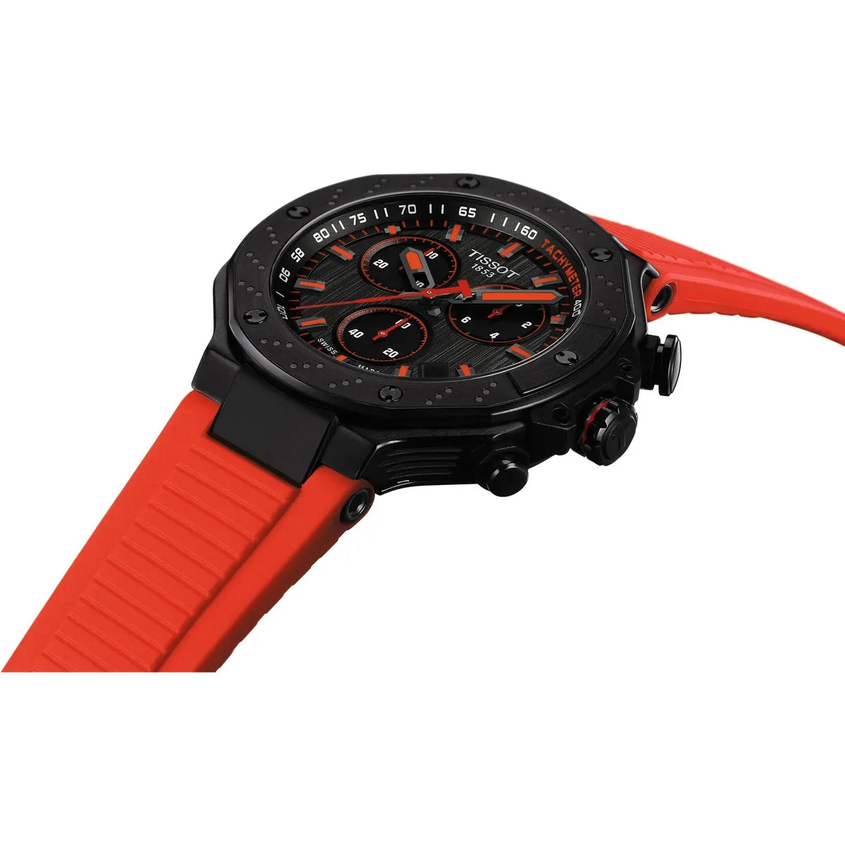 Tissot Supersport Chronograph T141.417.37.061.01 – 45mm Men’s Anthracite Dial Black PVD Swiss Chronograph-Tissot-Watch Enclave