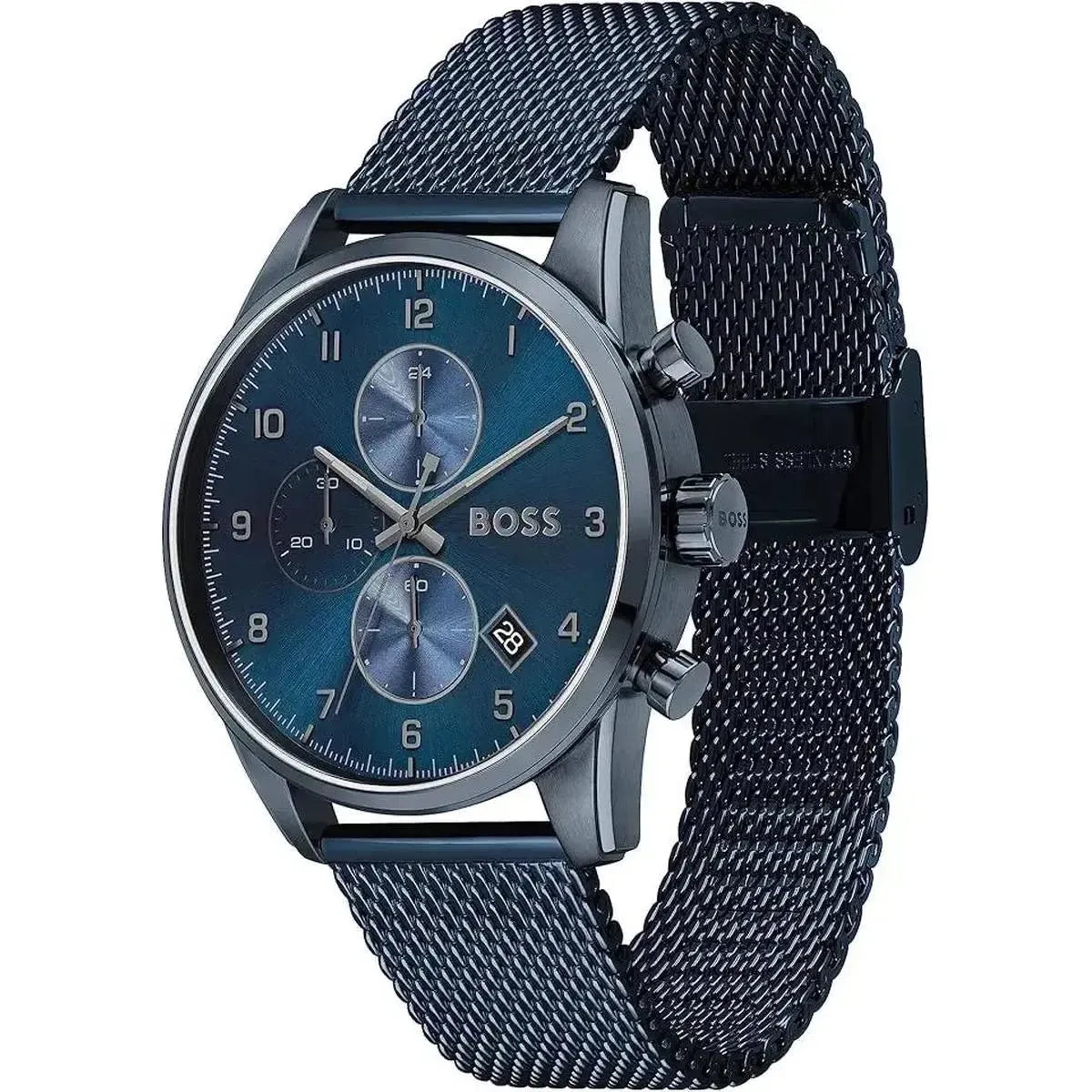 Hugo Boss 1513836 MENS SKYMASTER WATCH HB1513836 BLUE DIAL Hugo Boss