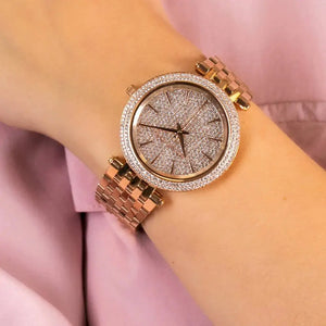 Michael Kors MK3439 Darci Crystal Pave Pavé Women’s Watch Michael Kros