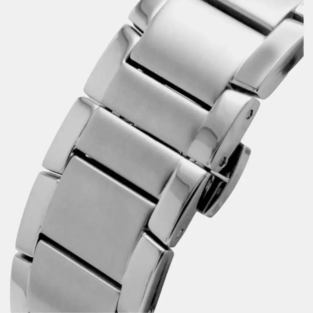 Emporio Armani AR60037 Renato Automatic Blue Dial Silver Steel Strap Watch For Men Emporio Armani