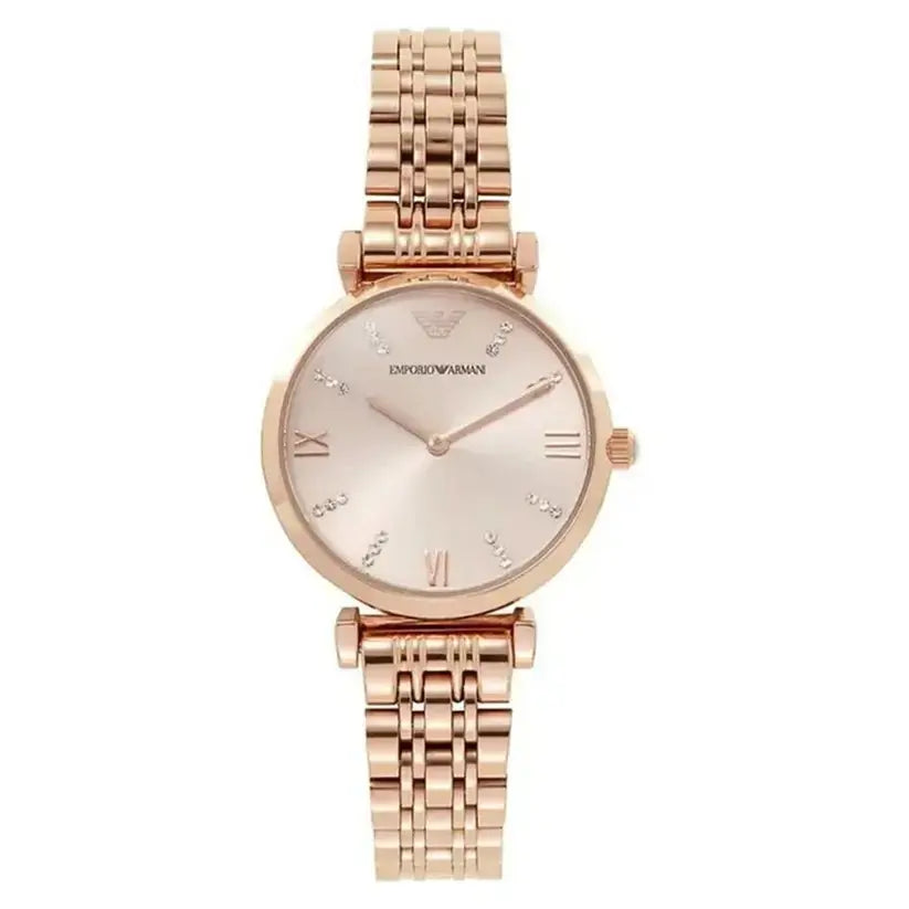 Emporio Armani AR11059 Ladies Watch T-Bar Gianni Rose Gold Emporio Armani