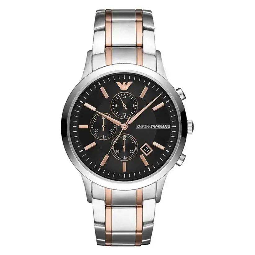 Emporio Armani AR11165 Chronograph Two-Tone Men's Watch Emporio Armani