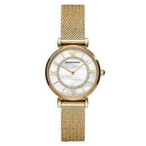 Emporio Armani AR11321 Gold Gianni T-Bar Ladies Watch Emporio Armani
