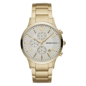 Emporio Armani AR11332 Chronograph Men's Watch Renato Gold Emporio Armani