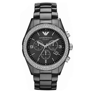Emporio Armani AR11363 All Black Chronograph Men’s Watch Emporio Armani