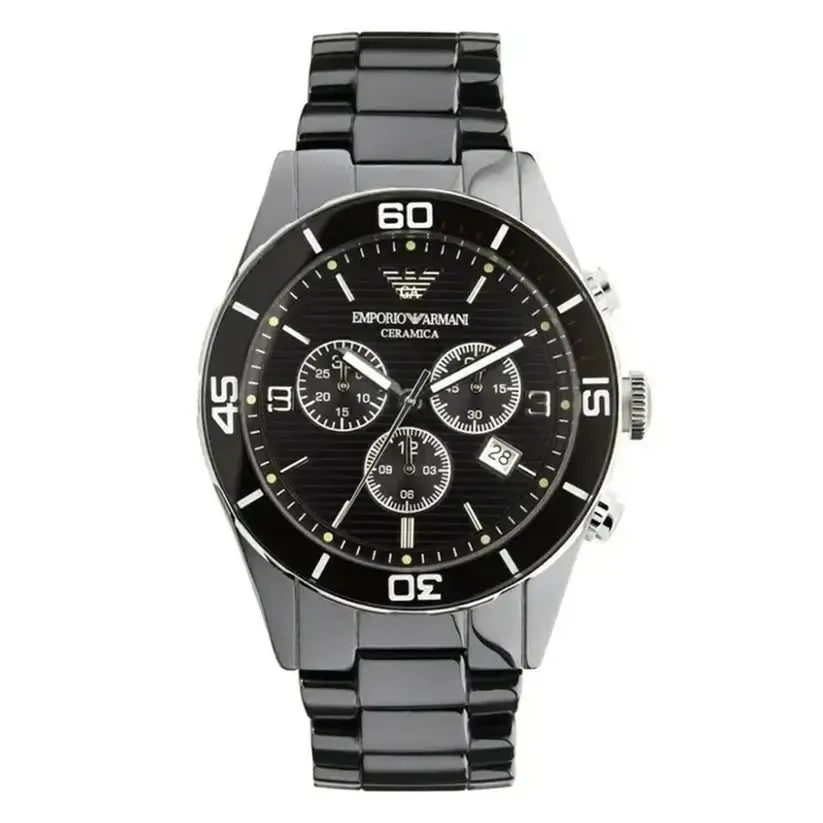 Emporio Armani AR1421 Men's Leo Ceramica Watch Emporio Armani