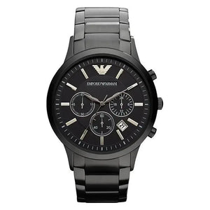 Emporio Armani AR2453 Men's Renato Watch Black Emporio Armani