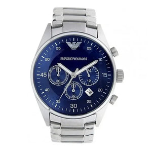 Emporio Armani AR5860 Blue Dial Chronograph Men's Watch Emporio Armani