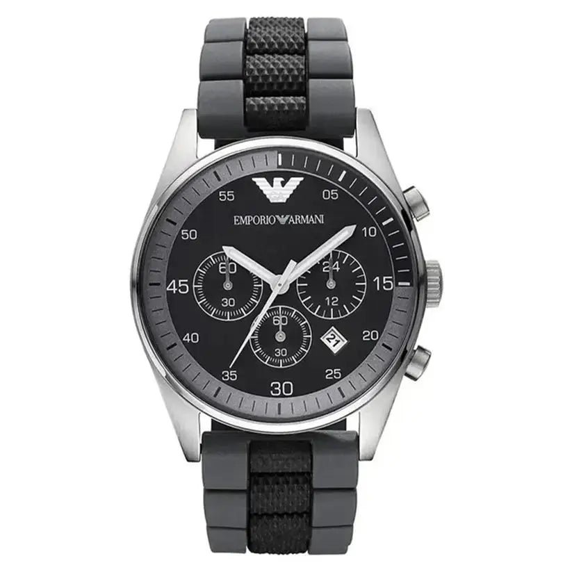 Emporio Armani AR5866 Men's Sportivo Watch Black Emporio Armani