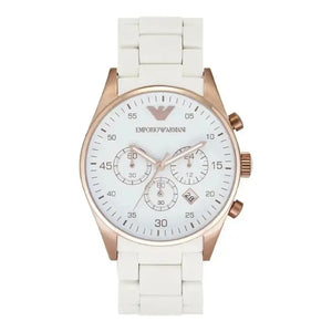 Emporio Armani AR5920 Ladies Sportivo Watch White Emporio Armani