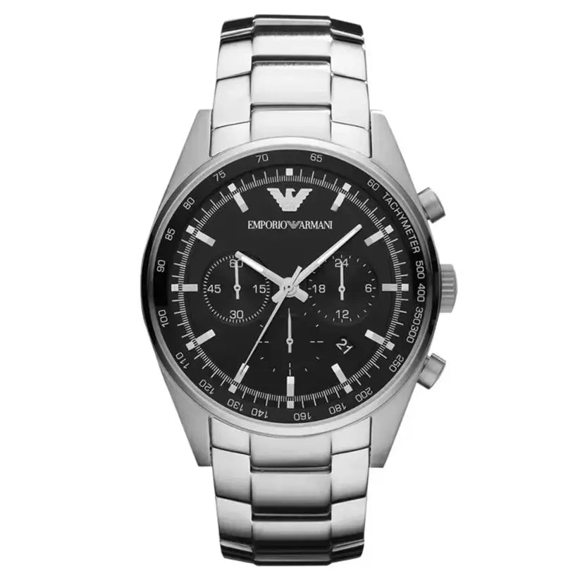 Emporio Armani AR5980 Chronograph Black Dial Men's Watch Emporio Armani